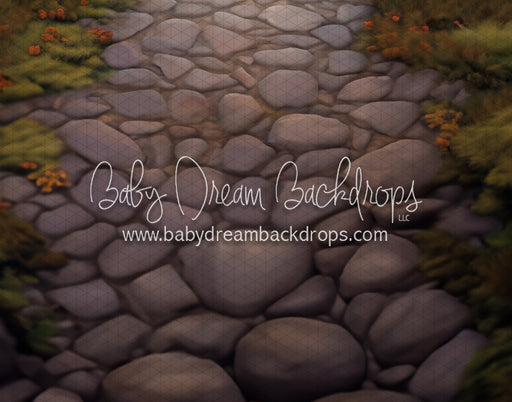 All Hallows Eve Vilage Fabric Floor (BD)