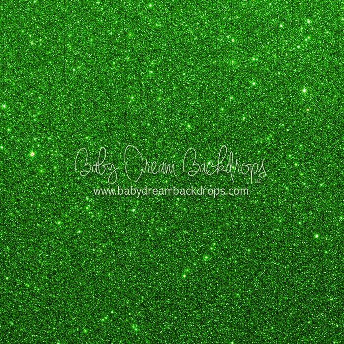 X Drop all about glitter green