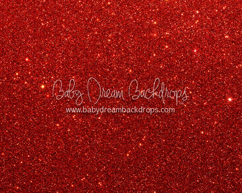 All About Glitter Red