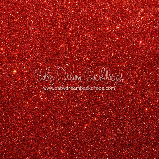 All About Glitter Red