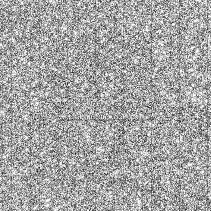 X Drop all about glitter silver