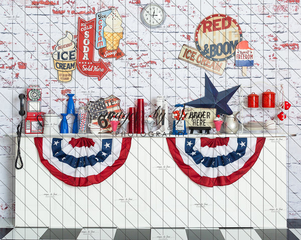 All American Diner Counter (JG)