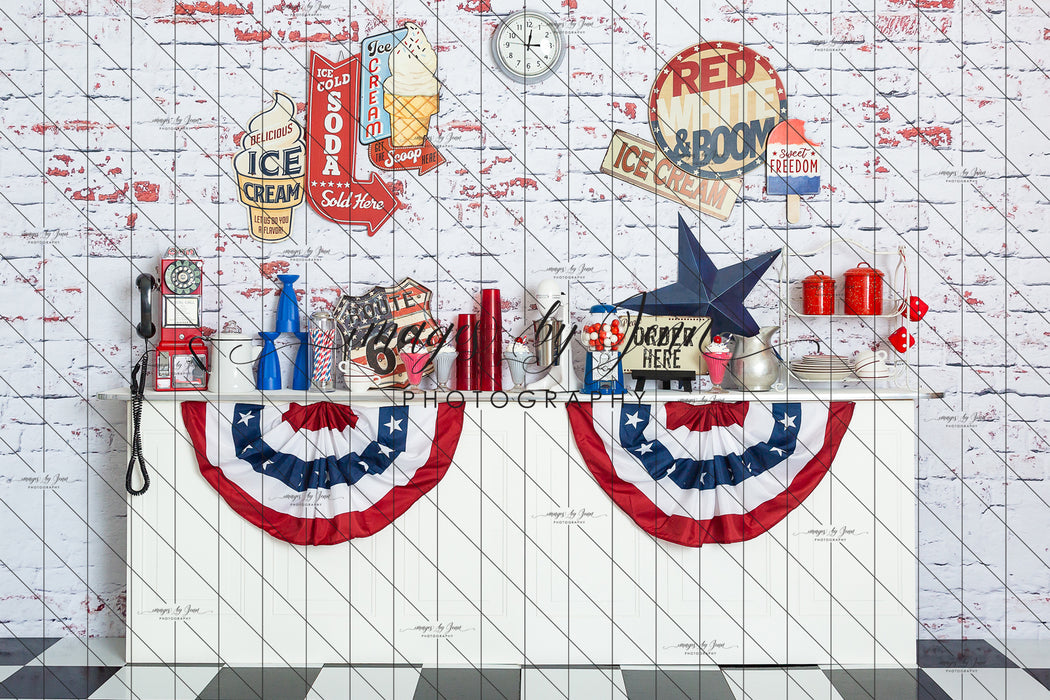 All American Diner Counter (JG)