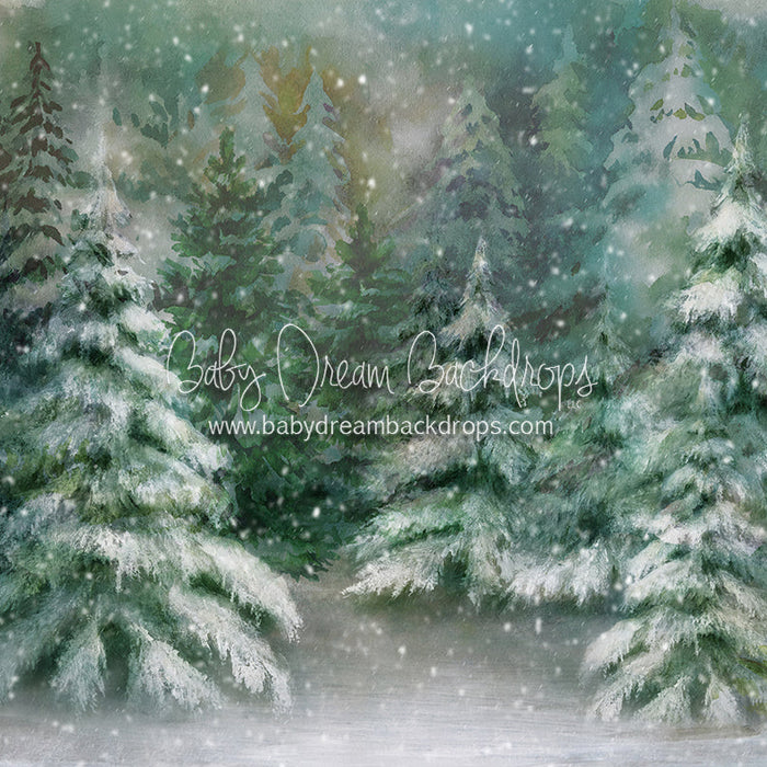 X Drop alpine snow fall