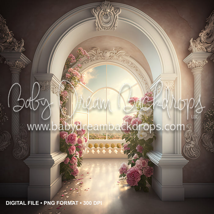 Amelie Balcony Sunset Digital Download