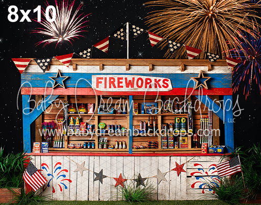 American Fireworks Nighttime