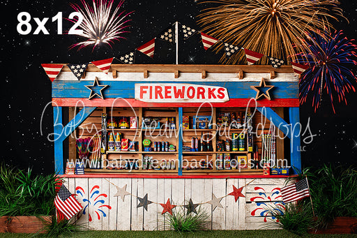 American Fireworks Nighttime