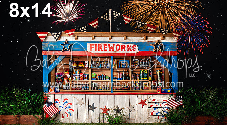 American Fireworks Nighttime