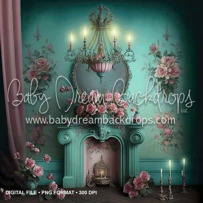 Amour Mint Room Digital Download