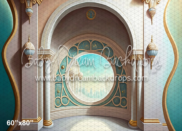 Arabian Palace Painted Wall (MD)