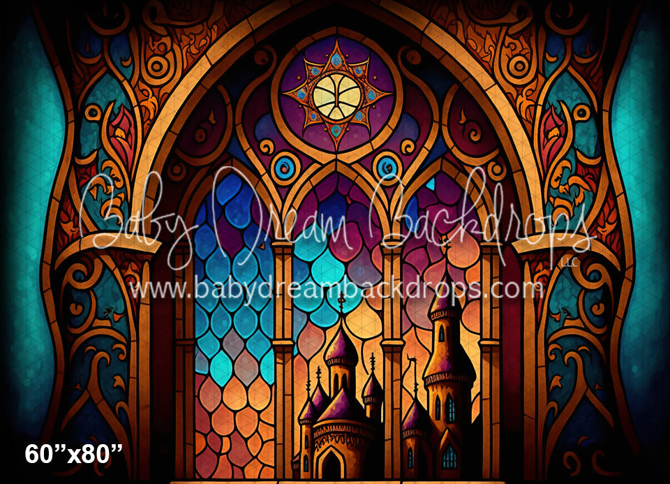 Arabian Palace Stained Glass (MD)
