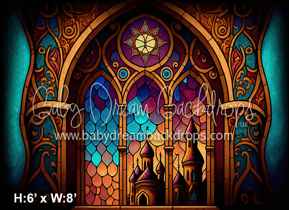 Arabian Palace Stained Glass (MD)