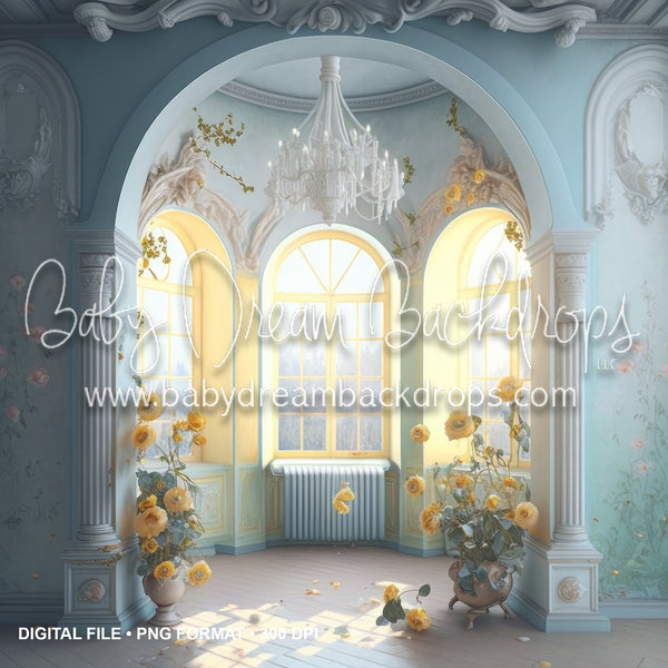 A touch of yellow Room Digital Download