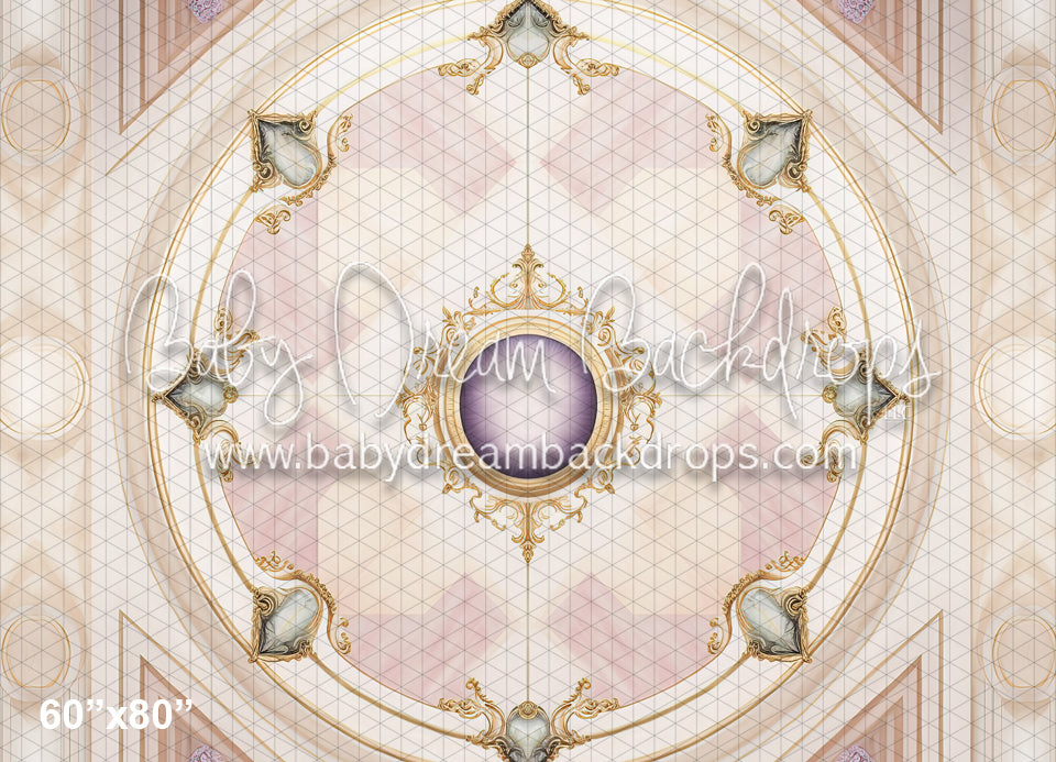 Aurora  Ballroom Floor Fabric Drop (MD)