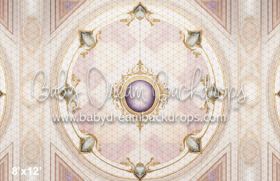 Aurora  Ballroom Floor Fabric Drop (MD)