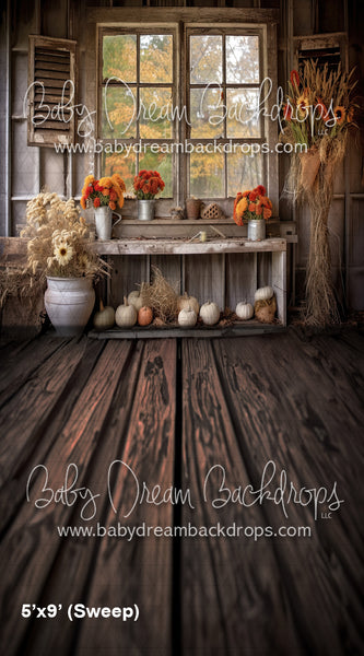 Autumn Country Window 2 Sweep (SM)
