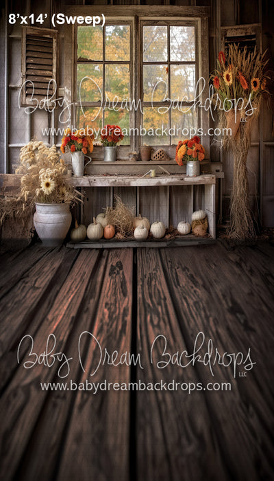 Autumn Country Window 2 Sweep (SM)