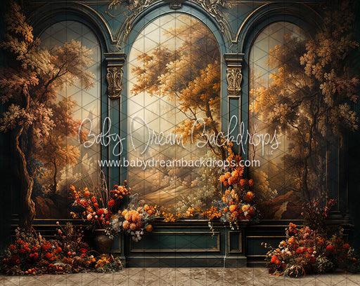 Autumn Mansion Mural (JA)