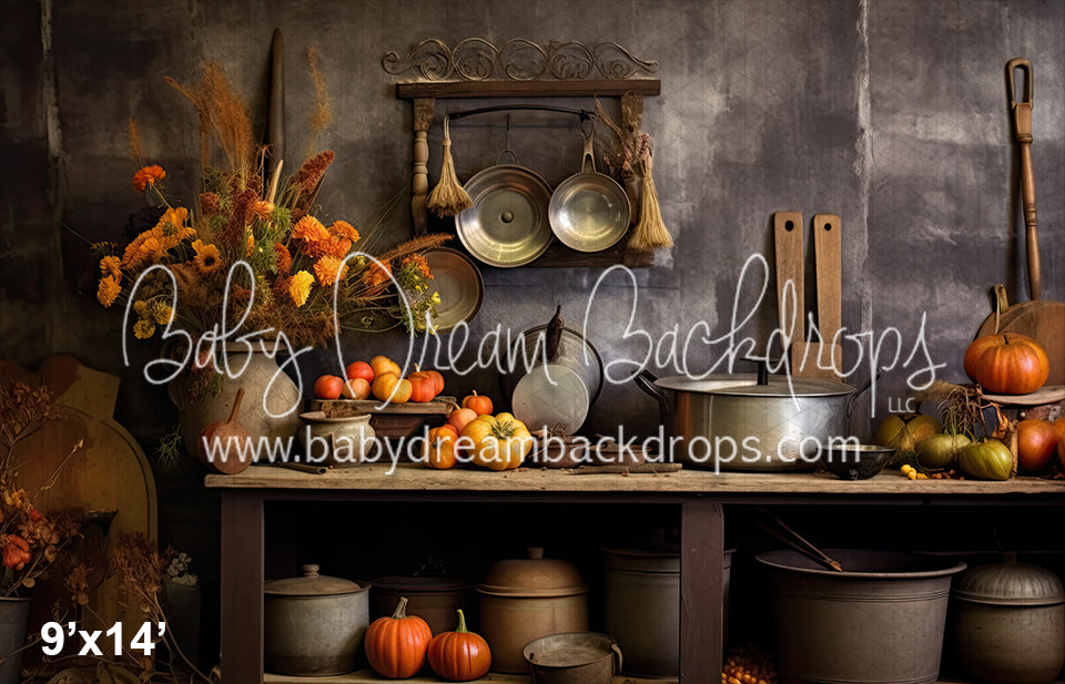 Autumn Rustic Kitchen (SM)