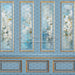 Baby Blue Floral Wall (JA)
