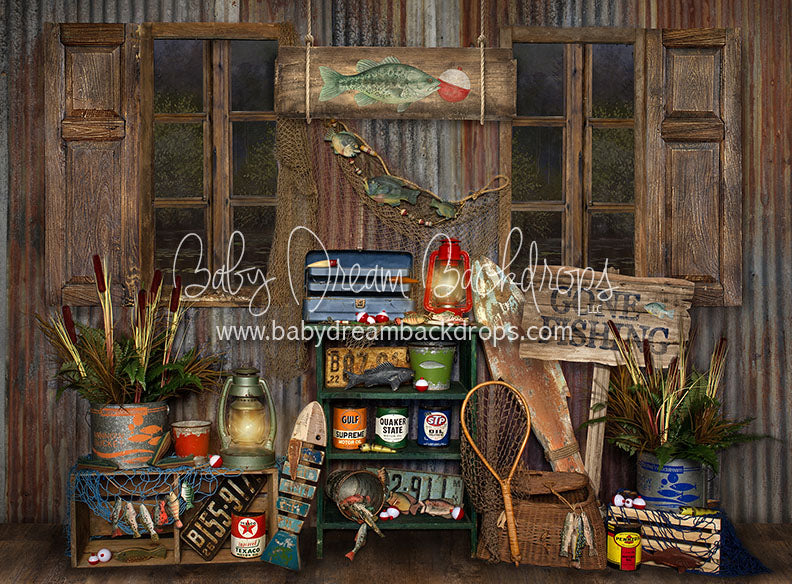 Bait Shop - 60Hx80W - JA (Matte Fleece)