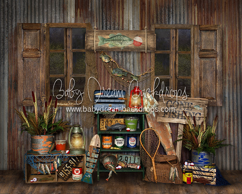 Bait Shop - 8x10 - JA (Fleece)