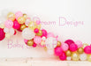 Balloon Garland Pink Gold