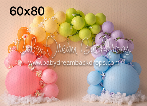 Balloon Rainbow Flowers