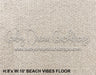 Beach Vibes Floor Fabric Drop