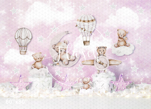 Beary Sleepy Pink (SF)