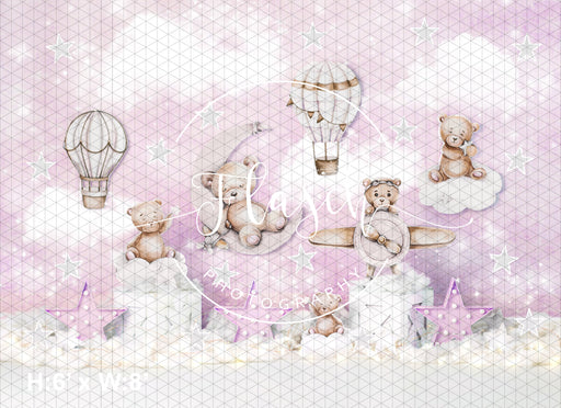 Beary Sleepy Pink (SF)