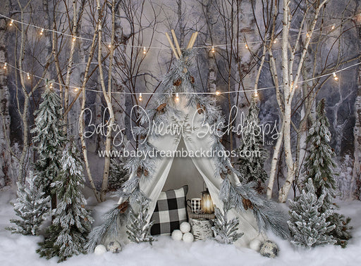 Believe In Birch Frosty Tent