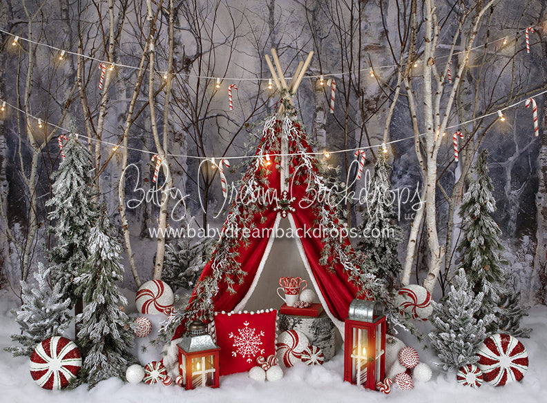 Believe In Birch Peppermint Tent