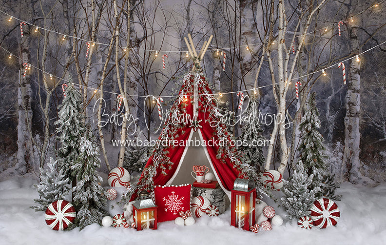 X Drop believe in birch peppermint tent