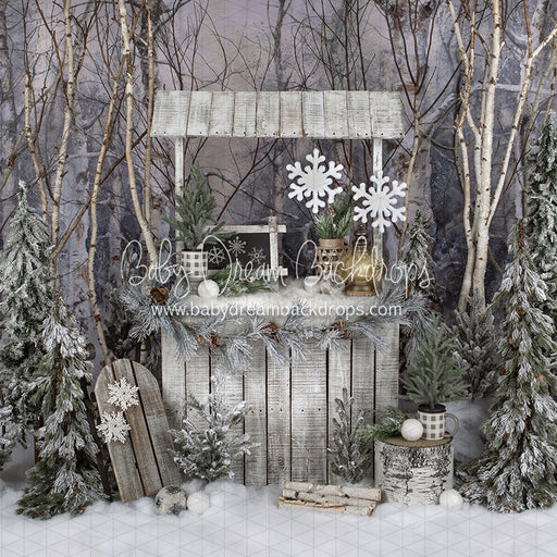 Believe in Birch Winter Stand