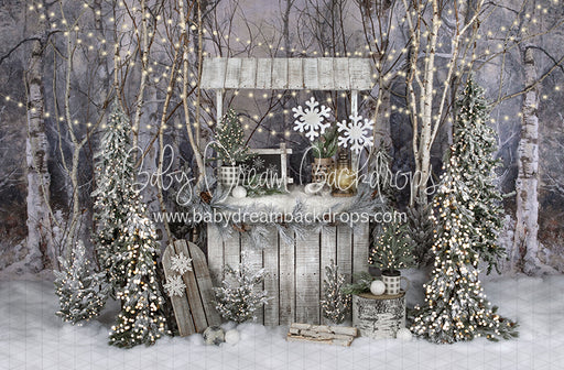 Believe in Birch Winter Stand Lights