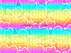 Big Rainbow Hearts (JG)