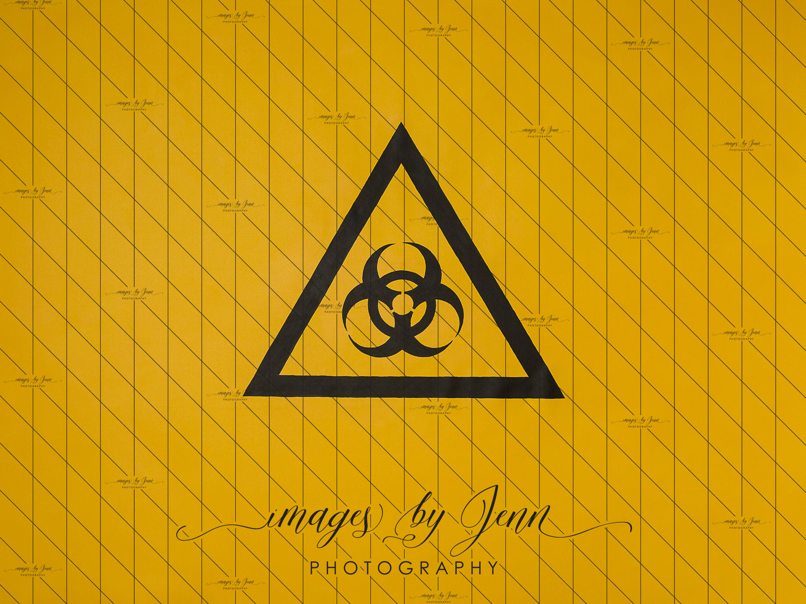 Biohazard Symbol — Baby Dream Backdrops