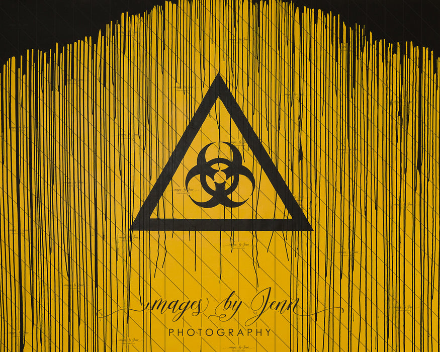 Biohazard Symbol Drip