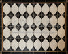 Black and Gold Old World Tile Floor (MD)