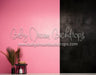 Black and Pink Colorblock Wall 2 (MD)