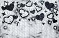 Black Graffiti Hearts (JG)