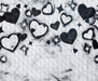 Black Graffiti Hearts (JG)