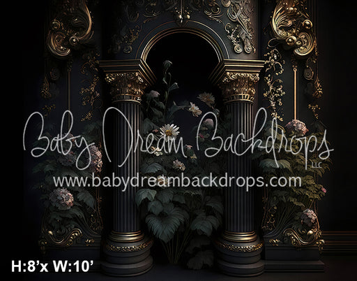 Black and Gold Tuscan Wall (BD)