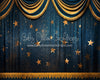 Blue Circus Curtains (JA)