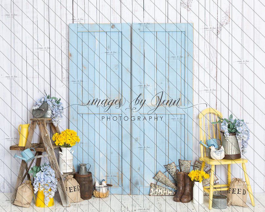 Blue Country Farm Doors (JG)