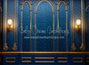 Circus Blue Curtains Simple (JA)