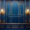 Circus Blue Curtains Simple (JA)