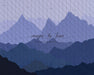 Blue Silhouette Mountains (JG)