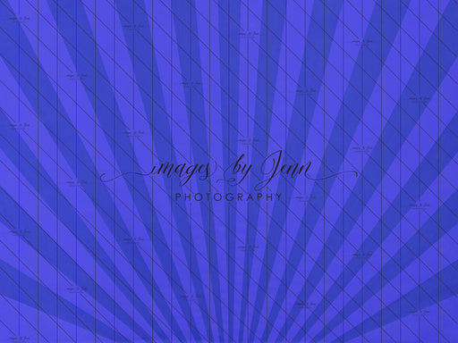 Blue Starburst Drop (JG)